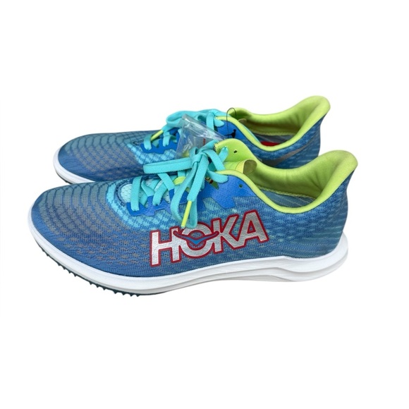 Hoka Cielo X LD women’s blue and green Spike Track running Shoes new size 7 - Picture 3 of 11